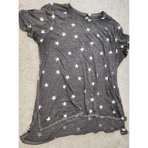 Lucky Brand gray stars shirt